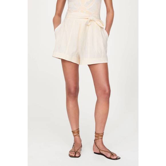 NEW MARIE OLIVER cori shorts in oyster - Picture 1 of 5